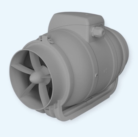 TYPHOON 125 2SP AT ERA PRO Вентилятор канальный D125 осевой 2 скорости AT